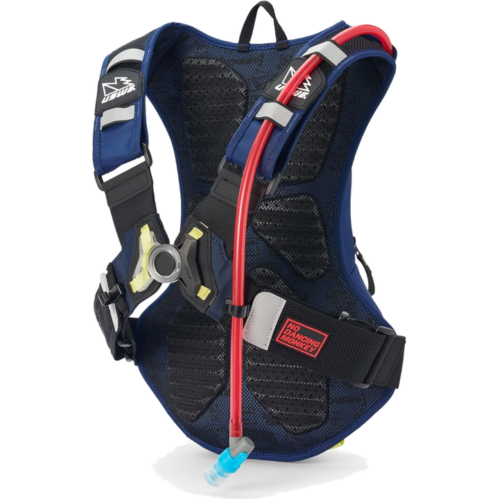 USWE Moto Hydro 8L Hydration Pack - Blue | Enduro MX Hydration Backpack