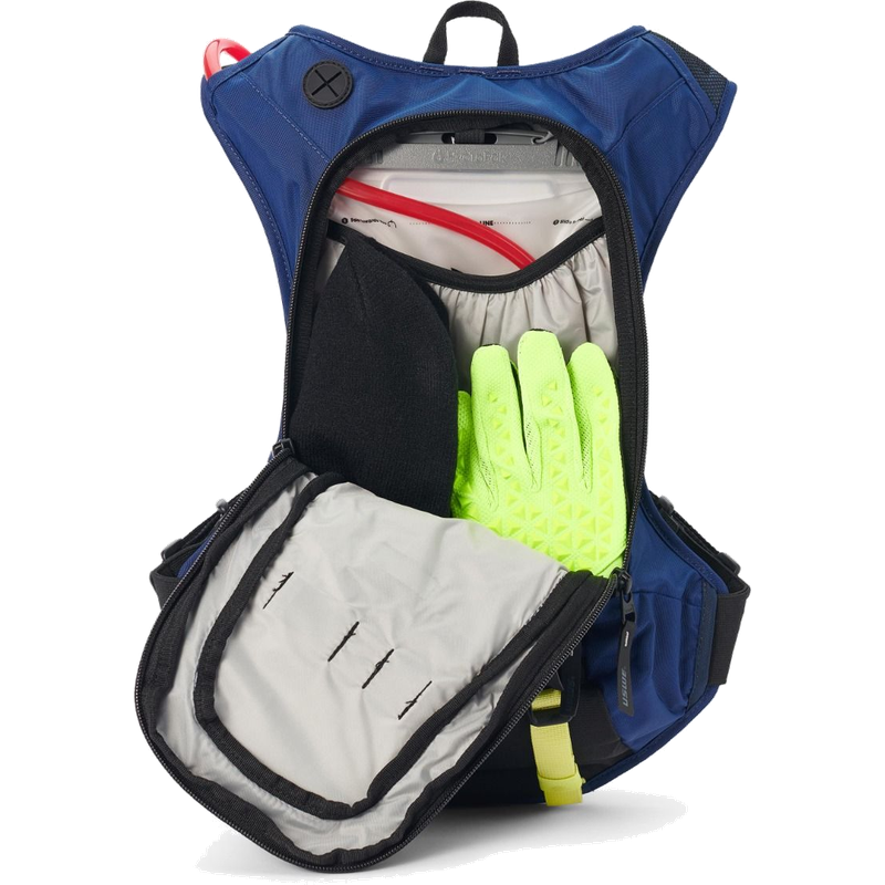 USWE Moto Hydro 8L Hydration Pack - Blue | Enduro MX Hydration Backpack