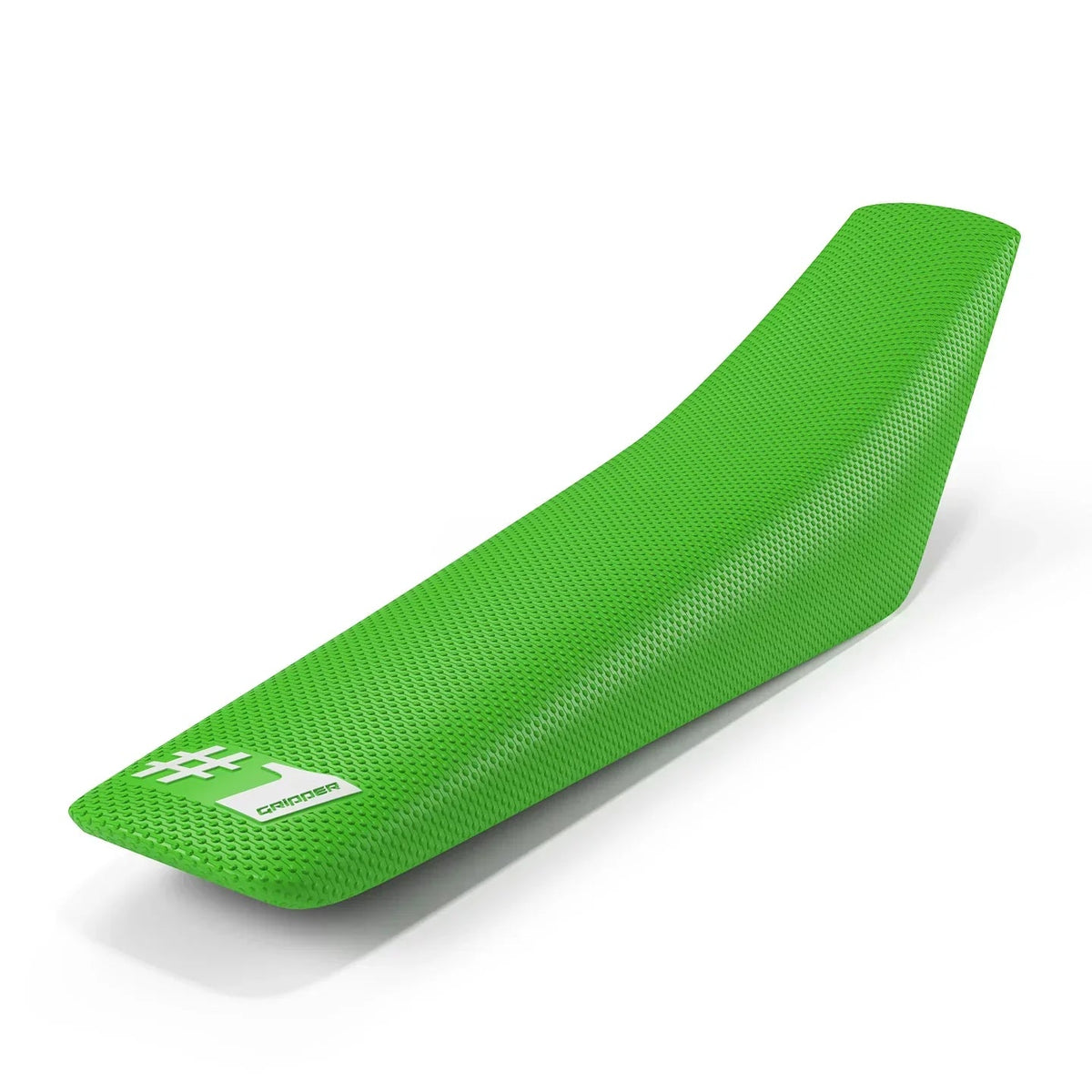 One Gripper Original V2 Seat Cover - Green | Enduro & MX - Universal Fit