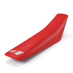 One Gripper Original V2 Seat Cover - Red | Enduro & MX - Universal Fit