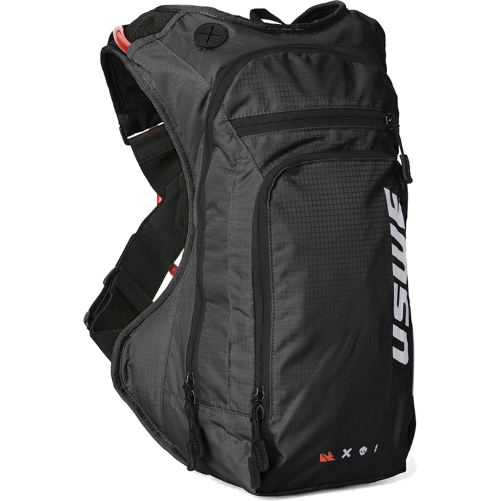USWE Outlander Moto 9L Hydration Pack - Black | Enduro MX Hydration Backpack