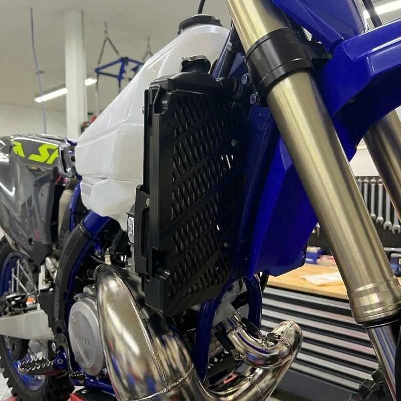 BPD Radiator Guards - Black | Sherco Billet Aluminium Radiator Protection