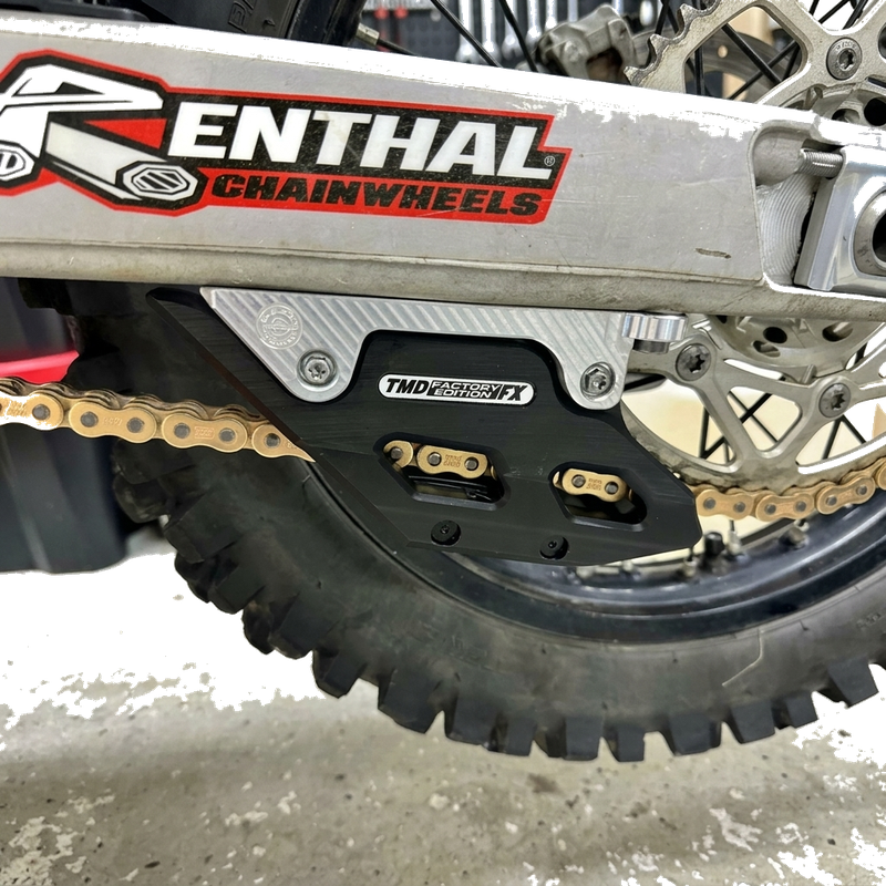 BPD Chain Guide Mount Silver | Stark Varg Billet Aluminium Chain Guide Adapter