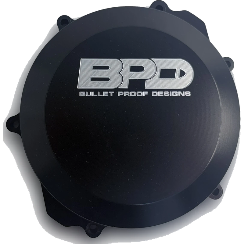BPD Clutch Cover - Black | Yamaha YZ250 Fantic XE 300 Billet Aluminium