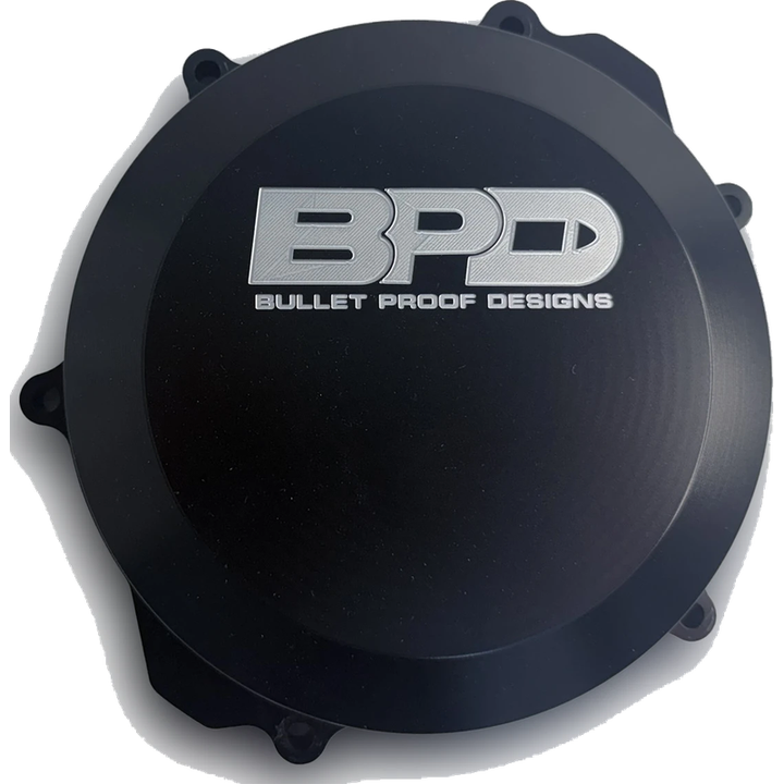BPD Clutch Cover - Black | Yamaha YZ250 Fantic XE 300 Billet Aluminium