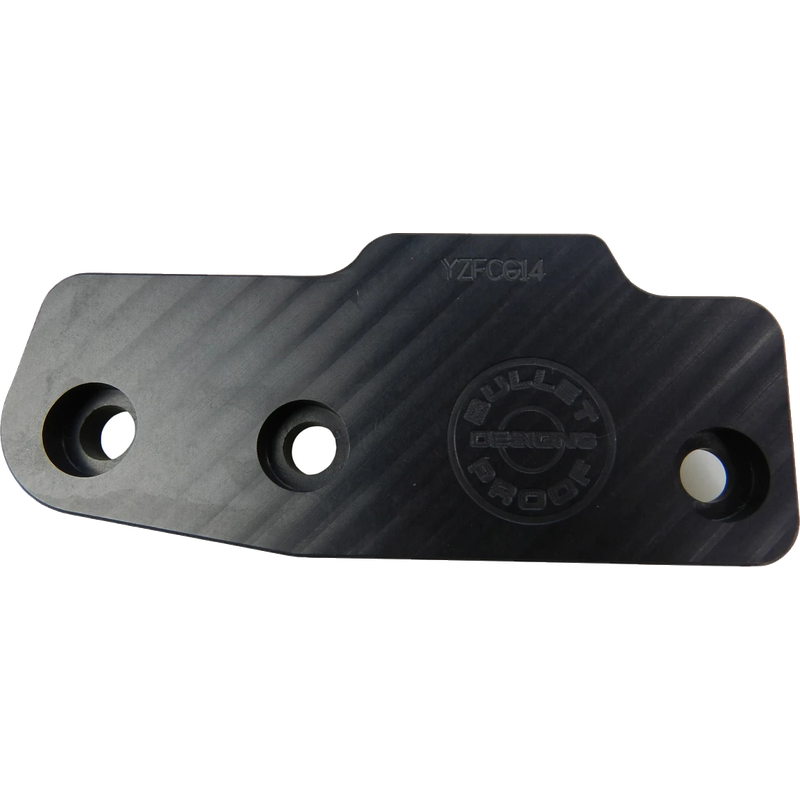 BPD Swingarm Guard - Black | Yamaha Fantic Billet Aluminium Chain Guide Tab Protection